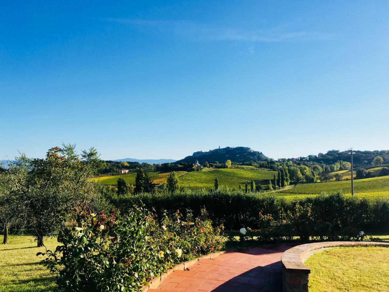 Villa San Bartolomeo Montepulciano Stazione Kültér fotó